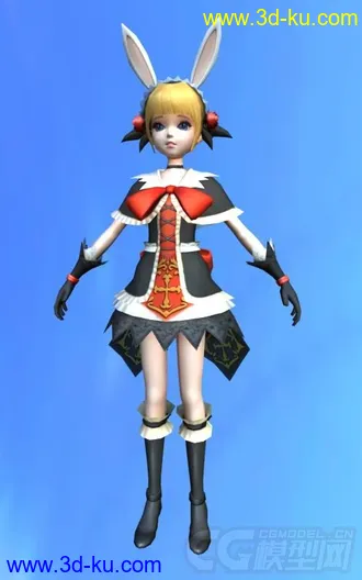 吐血推荐，超好的角色模型，还带很多动作呢的图片