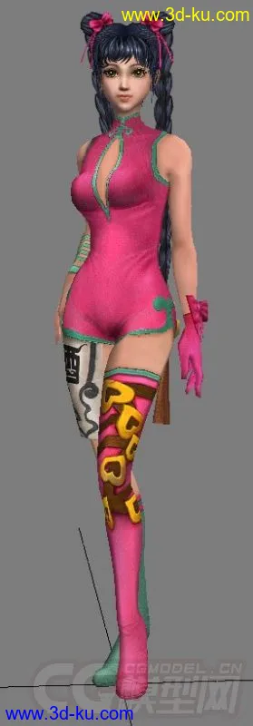 非常漂亮的任务模型，布线比例都很棒，吐血推荐给大家的图片