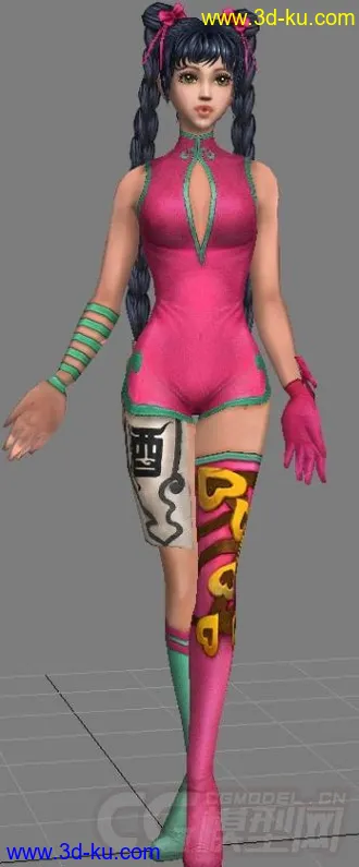 非常漂亮的任务模型，布线比例都很棒，吐血推荐给大家的图片