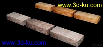 砖头砖块模型的图片