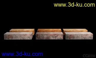 砖头砖块模型的图片