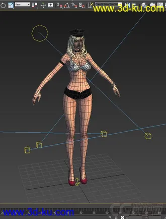 3D打印模型剑灵极品美女收藏版，所以衣服均可拔完~（你懂的~！呵呵哒~！）的图片