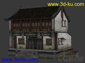 3D打印模型分享一个古建筑的图片