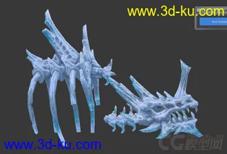 3D打印模型整套欧式Q版小红帽风格的场景建筑的图片