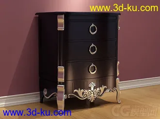 3D打印模型歐式沙发2的图片