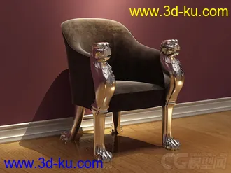 3D打印模型欧式沙发3的图片