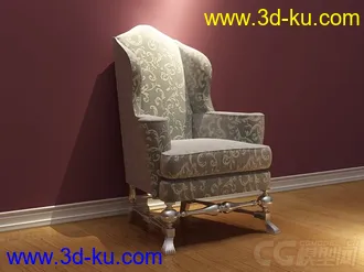 3D打印模型欧式沙发3的图片