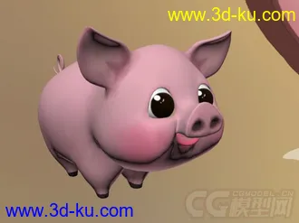 3D打印模型Q猪的图片