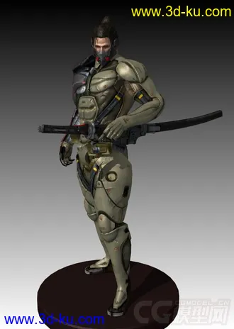 3D打印模型免费下载合金装备BOSS一只，带CS绑定的图片