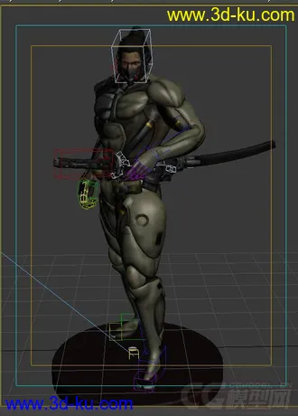 3D打印模型免费下载合金装备BOSS一只，带CS绑定的图片