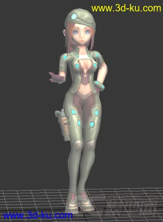 帅酷美超棒模型带动画，吐血推荐给大家的图片