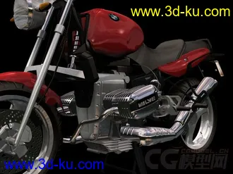 超精細BMW摩托車模型的图片