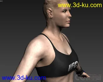隆达罗西 格斗女王 角色模型 fbx的图片