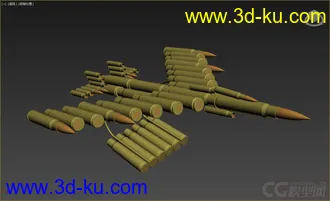 3D打印模型纸弹单飞机的图片