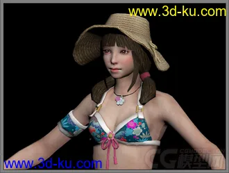 3D打印模型SF2 夏日泳装_桜的图片