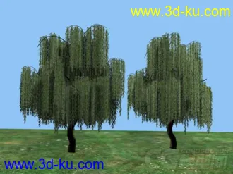 3D打印模型柳树的图片