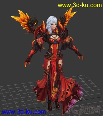 3D打印模型精品店-超美女主角的图片