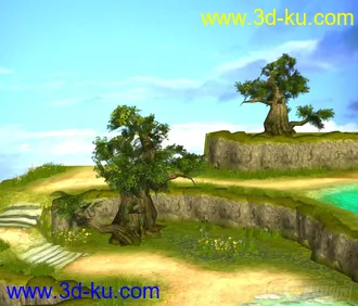 3D打印模型做了几个选人场景-春-夏-秋的图片