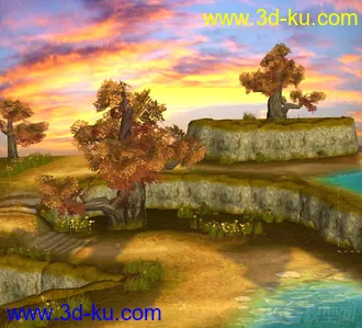 3D打印模型做了几个选人场景-春-夏-秋的图片