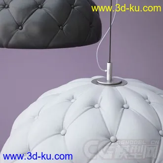 3D打印模型精品软包灯具的图片