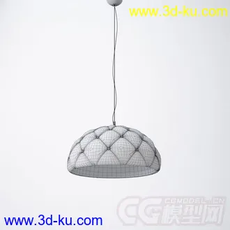 3D打印模型精品软包灯具的图片