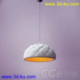 3D打印模型精品软包灯具的图片