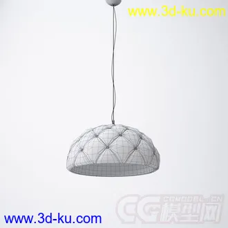 3D打印模型精品软包灯具的图片