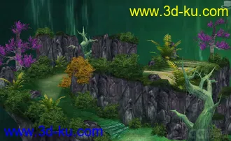 3D打印模型山洞场景的图片