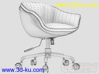3D打印模型超美转椅的图片