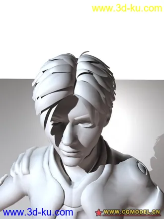 3D打印模型小孩的图片