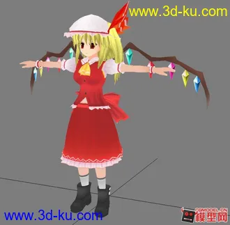3D打印模型红魔馆二小姐的图片