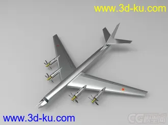 3D打印模型图95轰炸机的图片