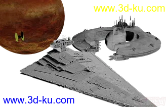 3D打印模型star destroyer的图片