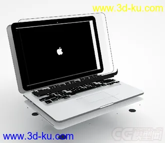 3D打印模型mac book pro的图片