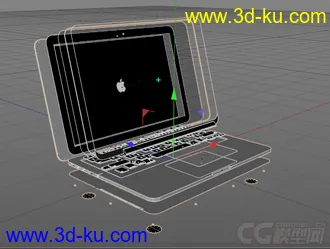 3D打印模型mac book pro的图片