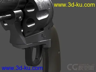 3D打印模型左轮手枪 真实的图片