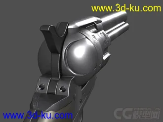 3D打印模型左轮手枪 真实的图片