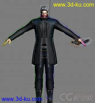 3D打印模型Xzero福利_鬼泣伪V哥带CS的图片