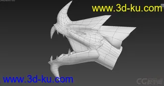 3D打印模型西方龙头的图片