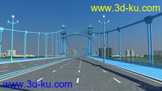 3D打印模型武汉古田桥的图片