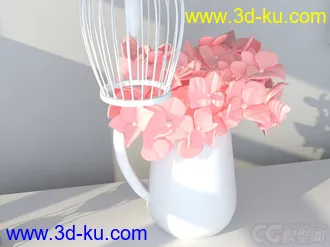 3D打印模型假花的图片