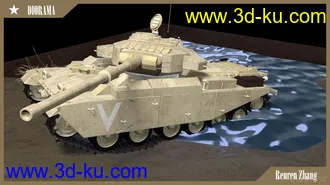 3D打印模型tank的图片