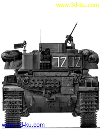 3D打印模型tank的图片