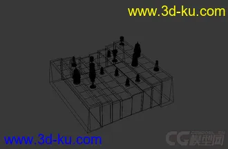 3D打印模型国际象棋半成品，请指教的图片