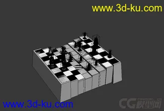 3D打印模型国际象棋半成品，请指教的图片