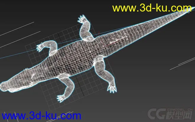 写实鳄鱼模型的图片8