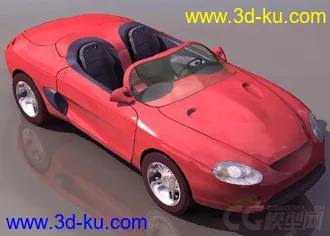 3D打印模型3ds格式小汽车的图片