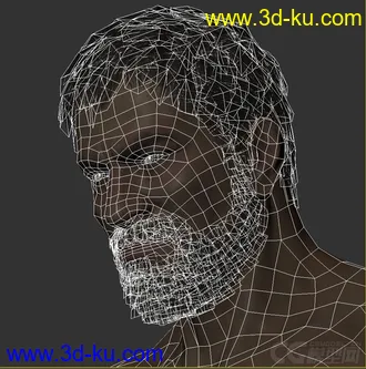 3D打印模型写实男人；胡子男人；欧洲男人；各种男人；的图片