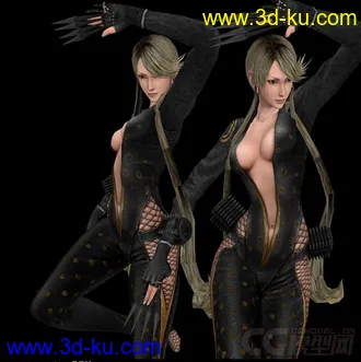 3D打印模型女角色的图片