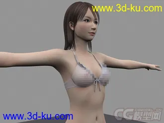 3D打印模型极品美少女的图片